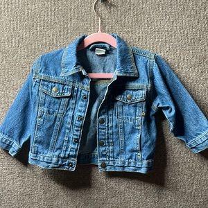 Faded Glory Vintage Demin Jacket Girls Kids